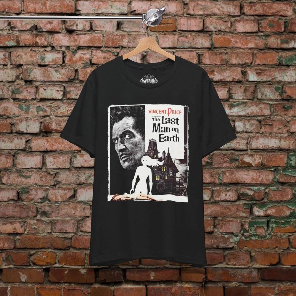 Vincent Price Last Man On Earth Gothic Horror T Shirt